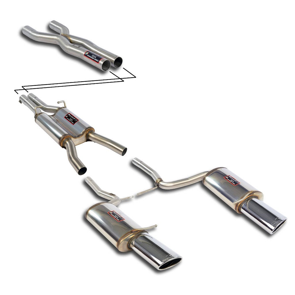 SUPERSPRINT 765540 Exhaust System for AUDI S4 (B7) Photo-0