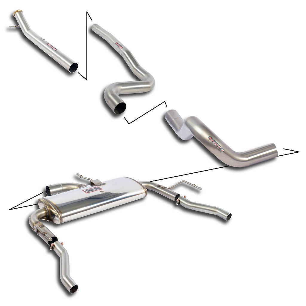 SUPERSPRINT 806610 Exhaust System for PEUGEOT 308 Photo-0