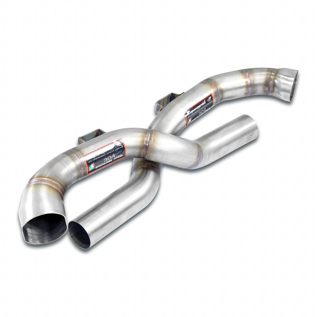 SUPERSPRINT 861114 Rear Pipe (Muffler Delete) for PORSCHE 911 Turbo / Turbo S (992) Photo-0