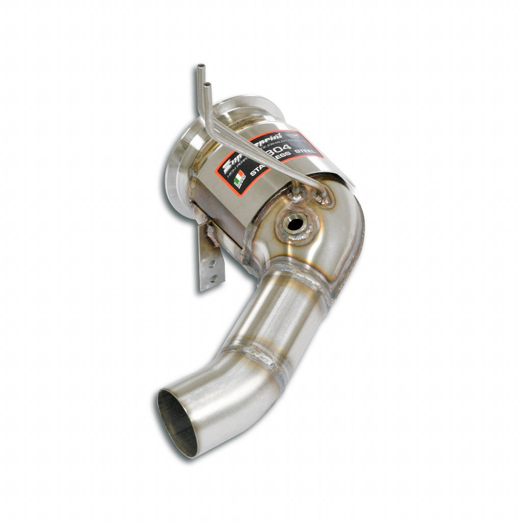 SUPERSPRINT 861121 Downpipe Right with Metallic Catalytic Converter for PORSCHE 911 Turbo / Turbo S (992) Photo-0