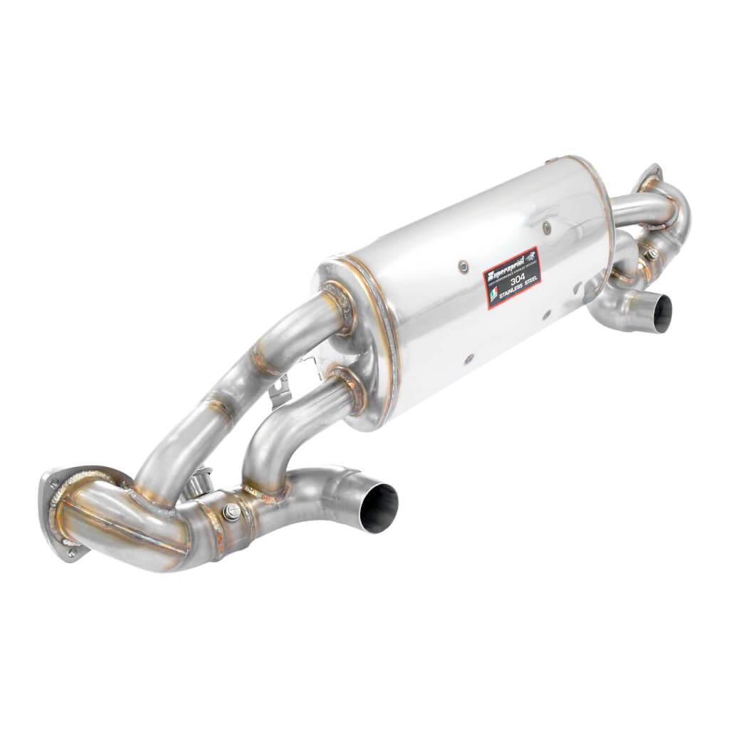 SUPERSPRINT 862064 Rear Exhaust Right / Left With Valves (For the Stock Tips) for PORSCHE 718 Boxter Spyder RS 4.0L / PORSCHE 718 Cayman GT4RS (982) Photo-0