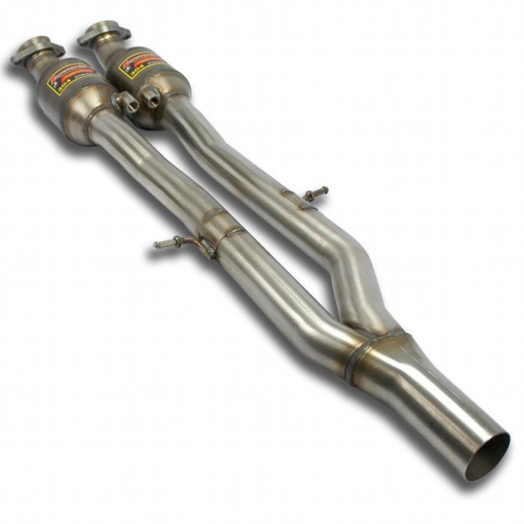 SUPERSPRINT 889132 Front Metallic Catalytic for VW Golf R32 (Mk5) Photo-0