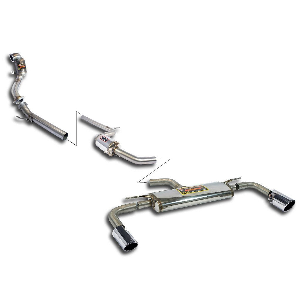 SUPERSPRINT 889610 Exhaust System for VW Golf GTI (Mk7) Photo-0