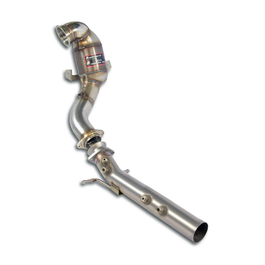 SUPERSPRINT 918021 Turbo Downpipe Kit and Metallic Catalytic Converter for SEAT Leon (5F) Photo-0