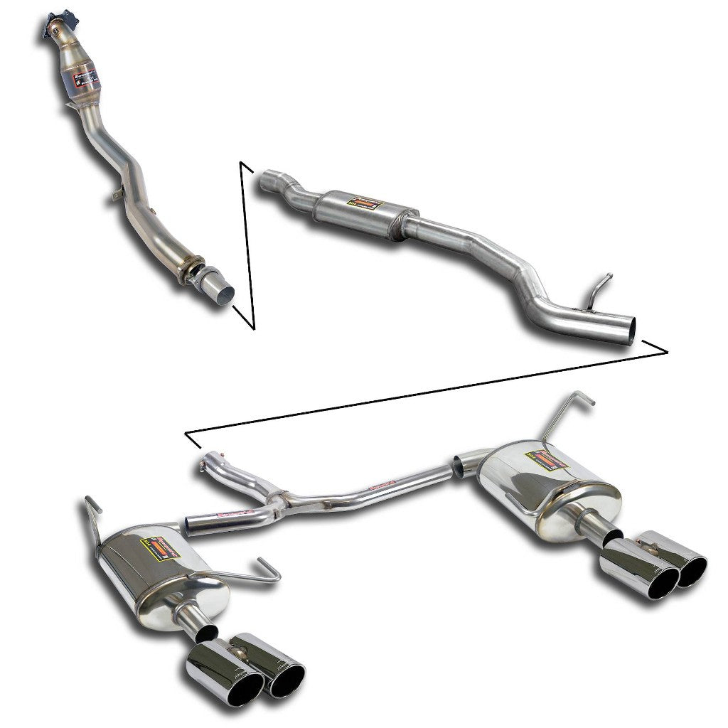 SUPERSPRINT 963010 Exhaust System for SUBARU Impreza STI Photo-0
