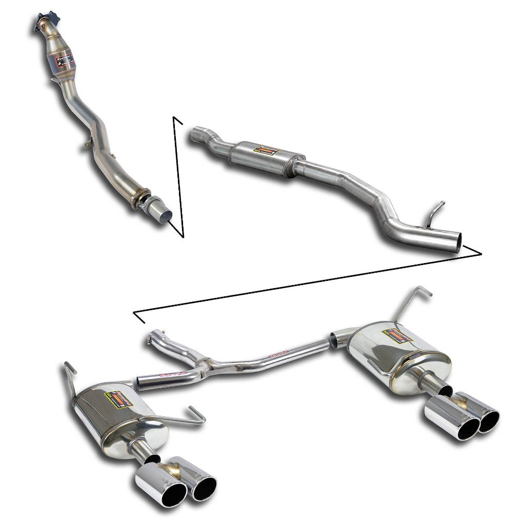 SUPERSPRINT 963030 Exhaust System for SUBARU WRX Sti 2015- Photo-0