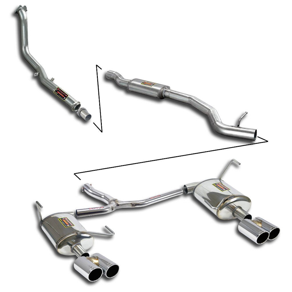 SUPERSPRINT 963040 Exhaust System for SUBARU WRX Sti 2015- Photo-0