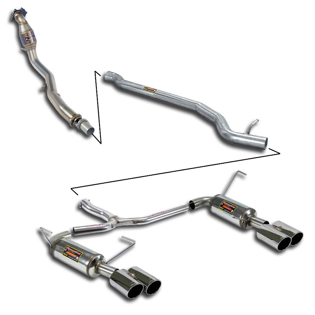 SUPERSPRINT 963110 Exhaust System for SUBARU Impreza STI Photo-0