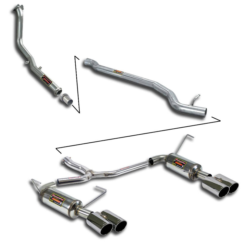SUPERSPRINT 963120 Exhaust System for SUBARU Impreza STI Photo-0