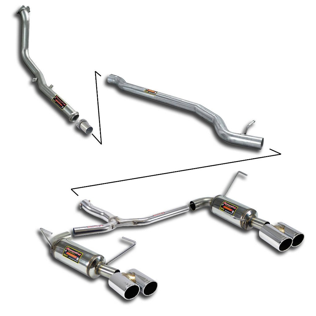 SUPERSPRINT 963160 Exhaust System for SUBARU WRX Sti 2015- Photo-0