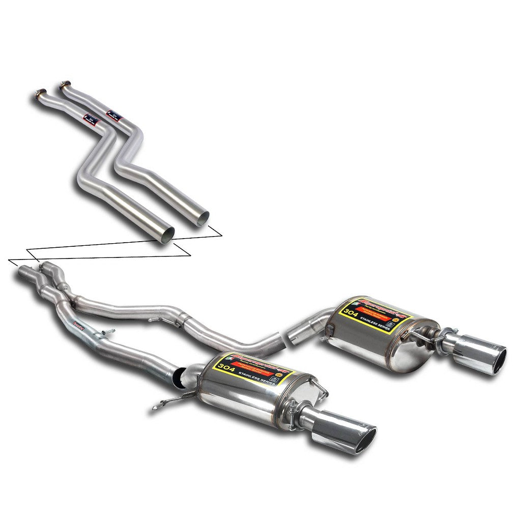 SUPERSPRINT 980610 Exhaust System for BMW 3 Series (E90) Photo-0