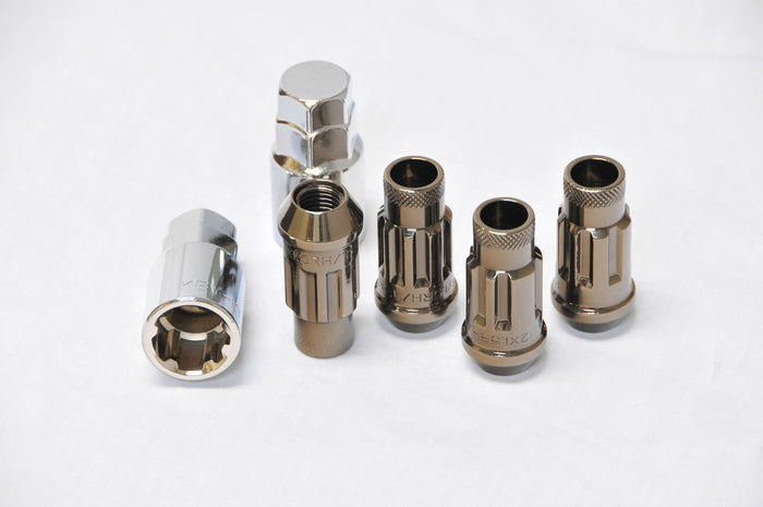 MUTEKI 32902T Lug nuts kit SR48 LOCK SET 12x1.50 48mm Titanium Photo-0