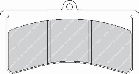FERODO FRP501H Brake Pads DS2500 for Caliper AP Racing CP4751 Photo-0