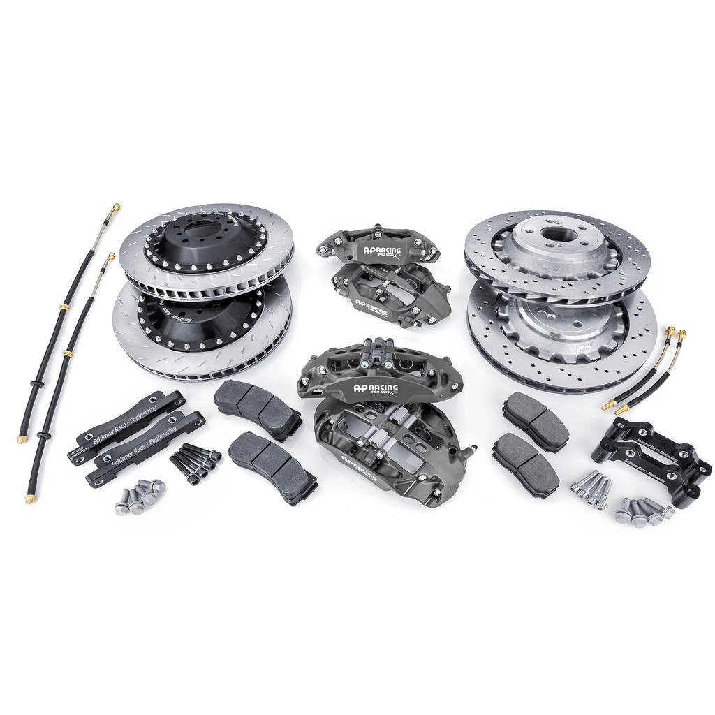 TEAM SCHIRMER BR-AP37H32-E46 Big Braking System GT 378x32 mm / 328 mm for BMW M3 (E46) Photo-0