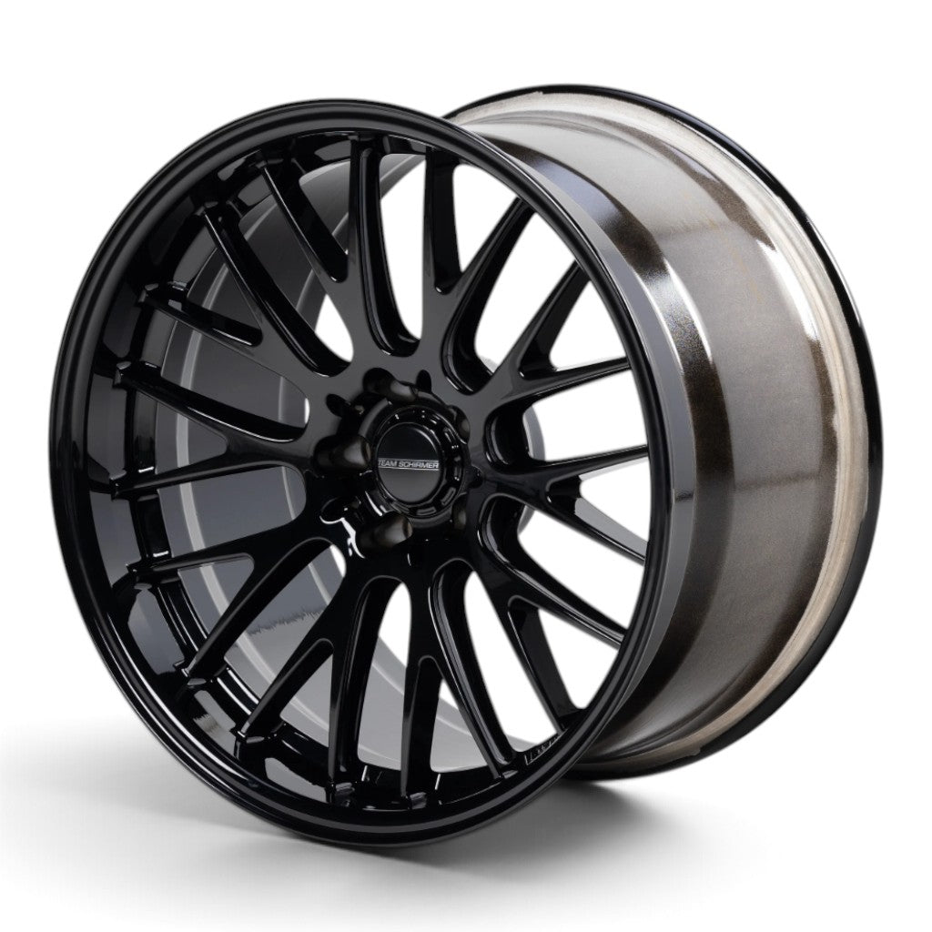 TEAM SCHIRMER WHEEL-BLK Rim Set GTX 10.5x19 / 11x19 Black for BMW M2 (G87) / M3 (G80) / M4 (G82) Photo-0
