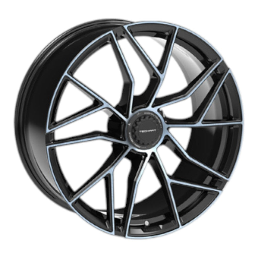 TECHART +00.2F6.130.CCC V01: Forged Wheel Formula VI/VII/Daytona II,High Gloss Ceramic Polished Photo-2