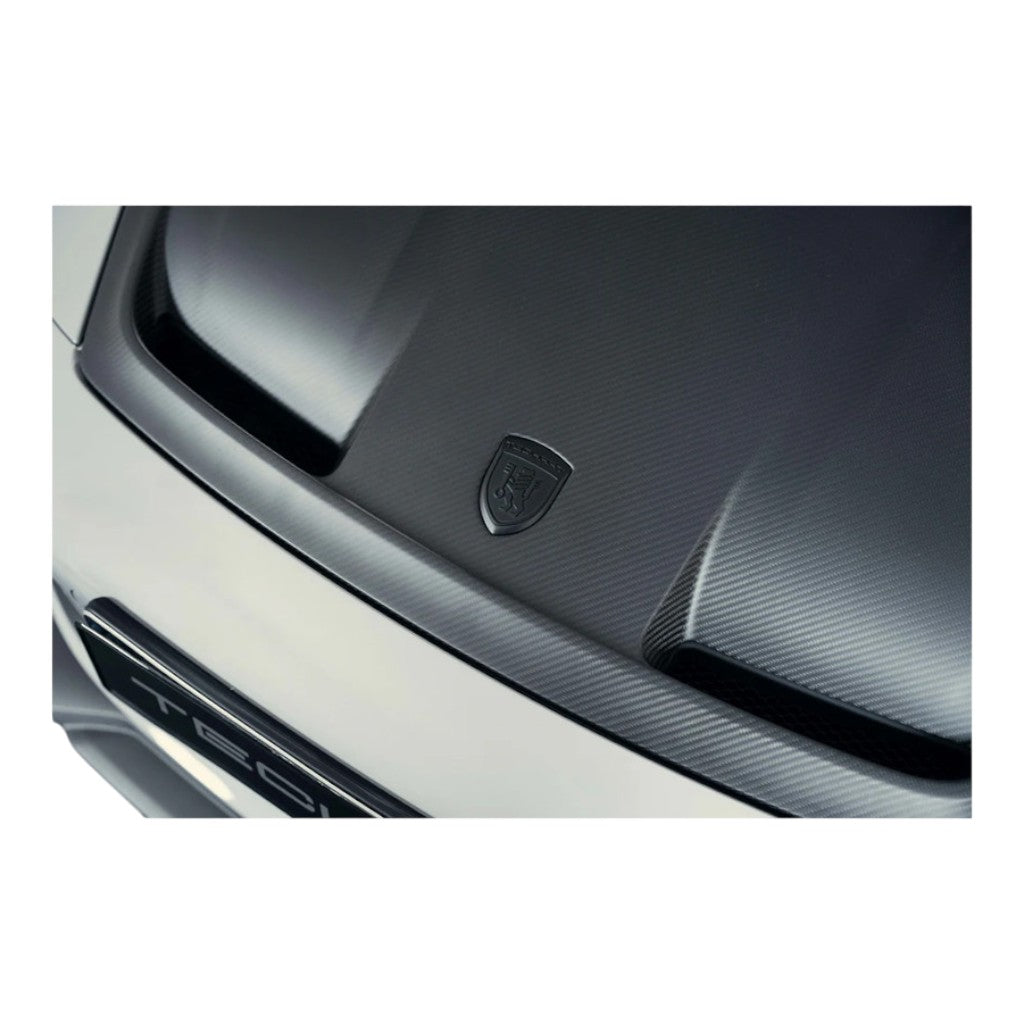 TECHART 000.965.202.GRY TECHART Front Hood Emblem, Grey Photo-1
