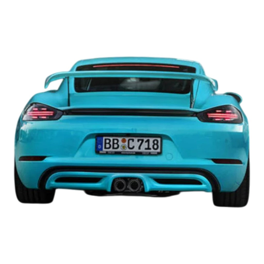 TECHART 082.100.500.009 Diffuser Add-on for Rear Apron for PORSCHE 718 Cayman/Boxster S Photo-0