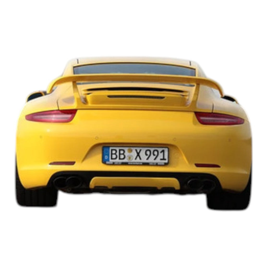 TECHART 091.121.500.009G Rear Diffuser Add-on, Carbon Glossy for PORSCHE 911 Carrera 4/S/4S/GTS/4 GTS (991.1) Photo-3