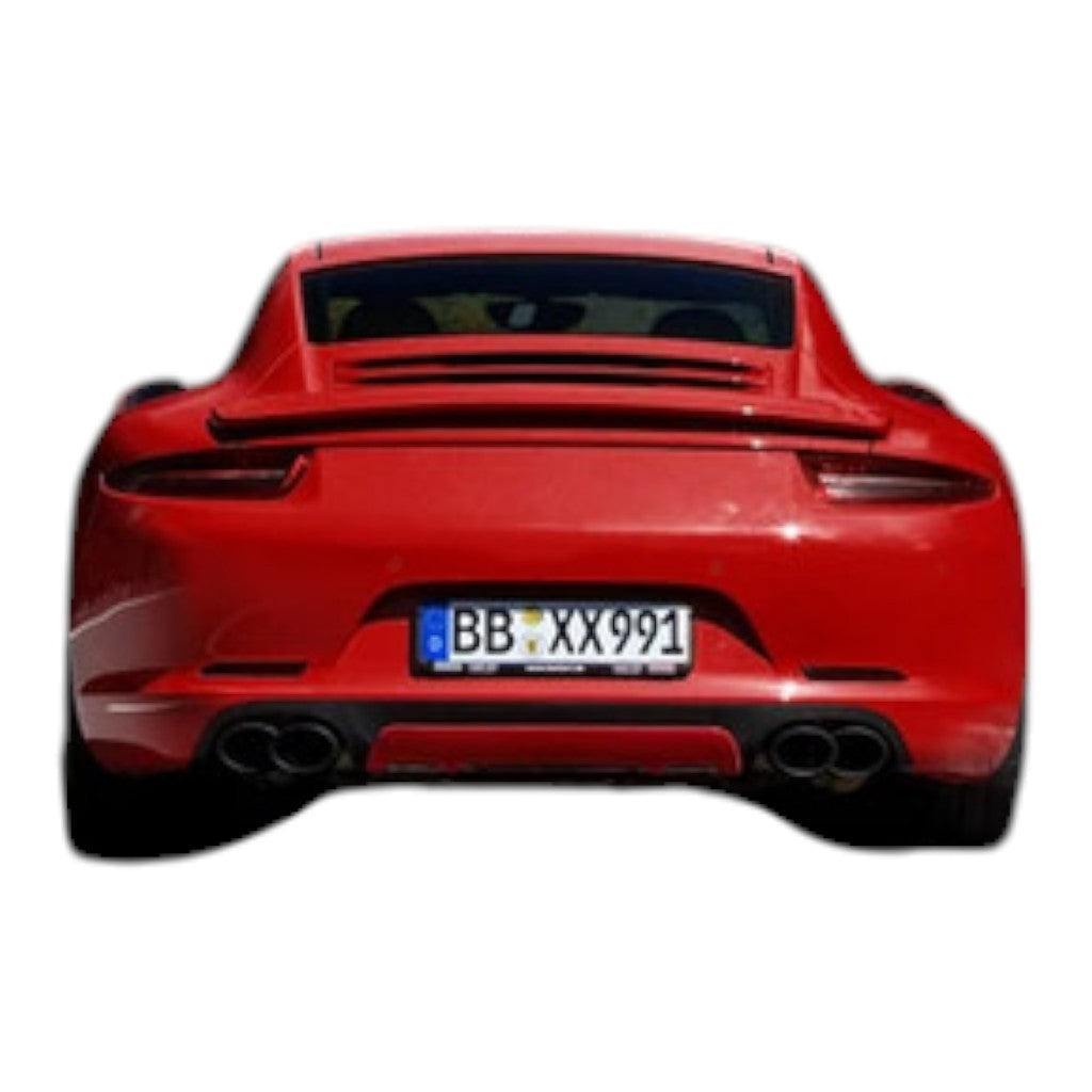 TECHART 091.121.502.009G Rear Diffuser Add-on, Carbon Glossy for PORSCHE 911 Carrera 4/S/4S/GTS/4 GTS (991.2) Photo-5