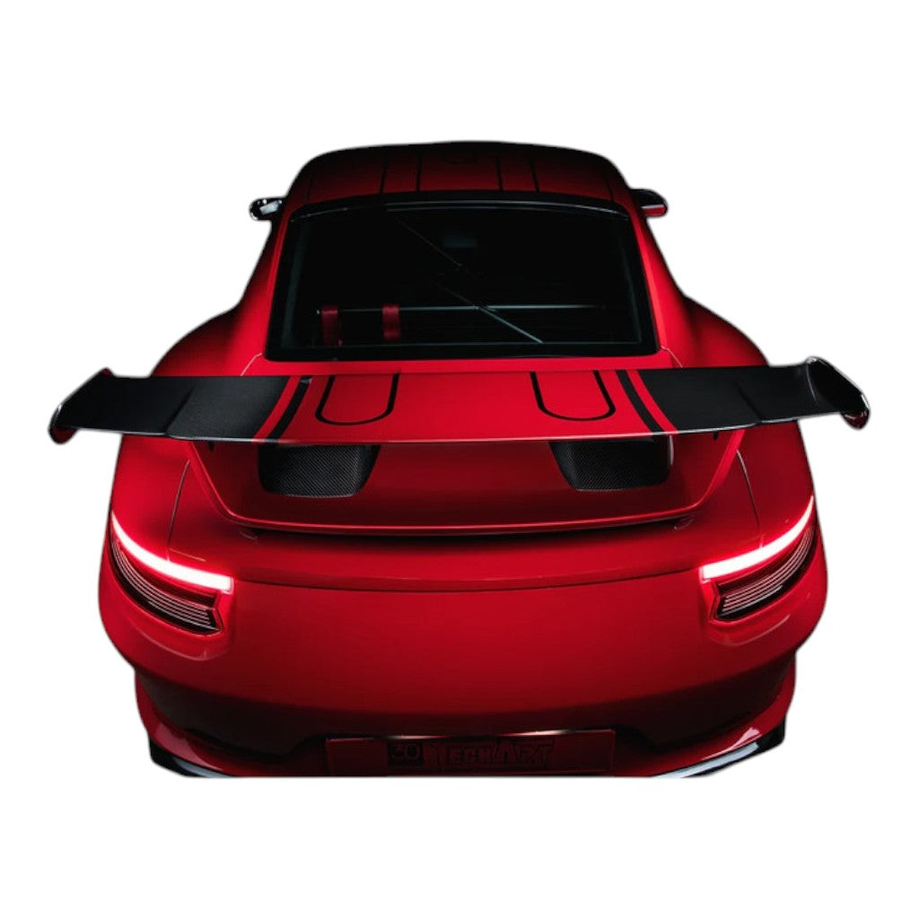 TECHART 091.121.872.009G Rear Spoiler, Carbon Glossy for PORSCHE 911 GT3/GT3 Touring (991.2) Photo-2
