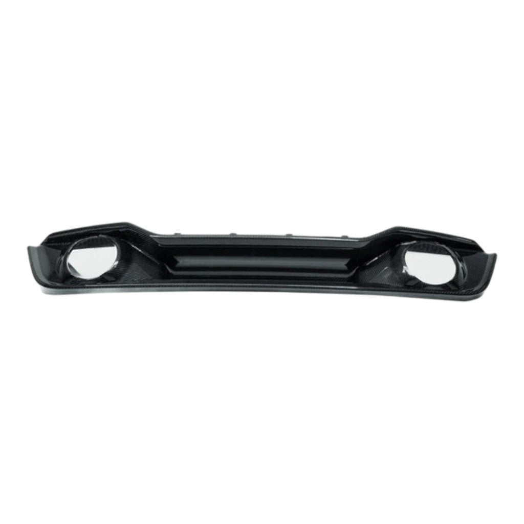 TECHART 092.121.502.009M Rear Diffuser, Visible Carbon Matte for PORSCHE 911 Carrera 4/T/S/4S (992.2) Photo-1