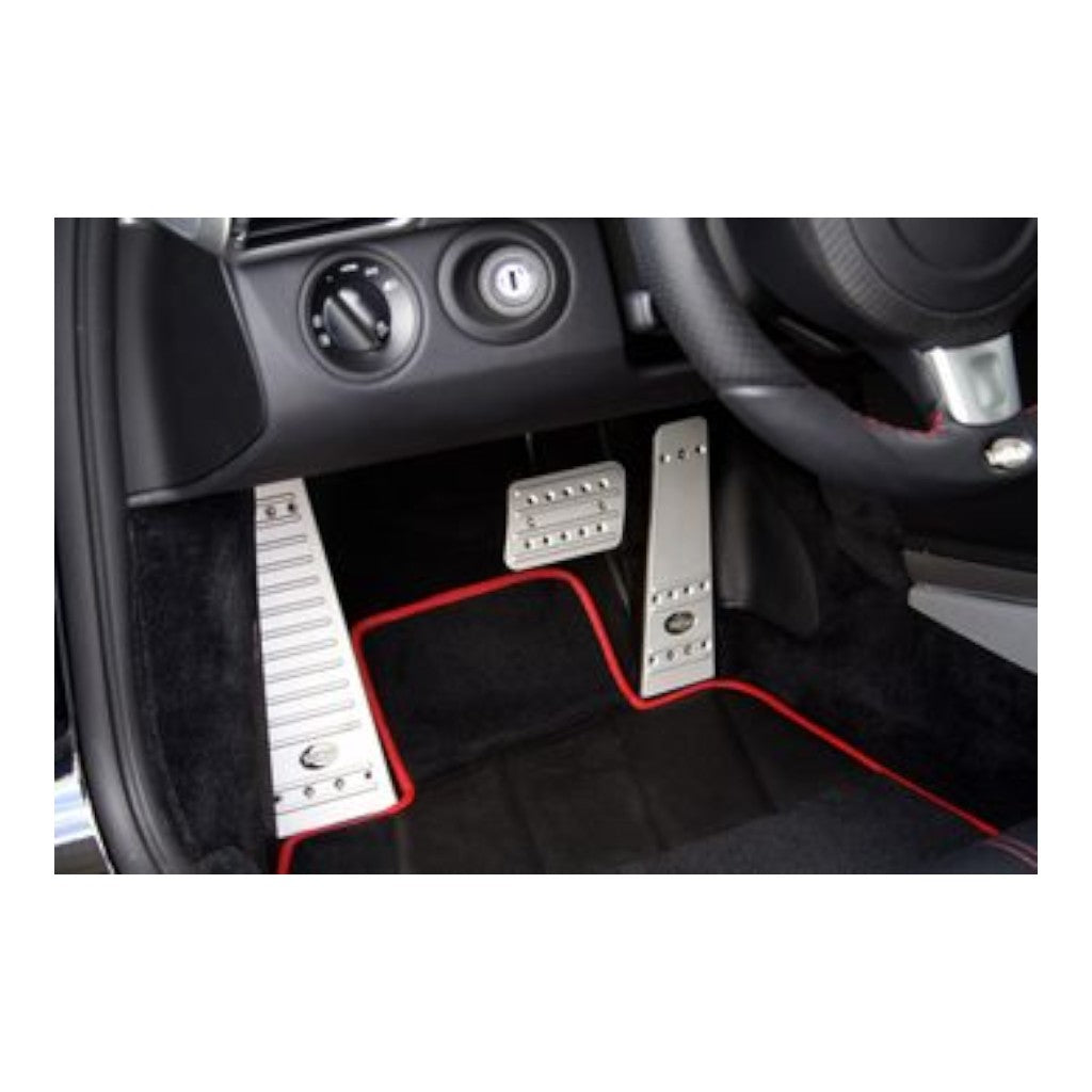 TECHART 097.460.402.009 Aluminum Anodized Foot Rest with TECHART Logo (LHD) for PORSCHE 911 Carrera 4/S/4S/GTS/4 GTS/Turbo/Turbo S/GT3/GT3 Touring/GT3RS (991) Photo-0