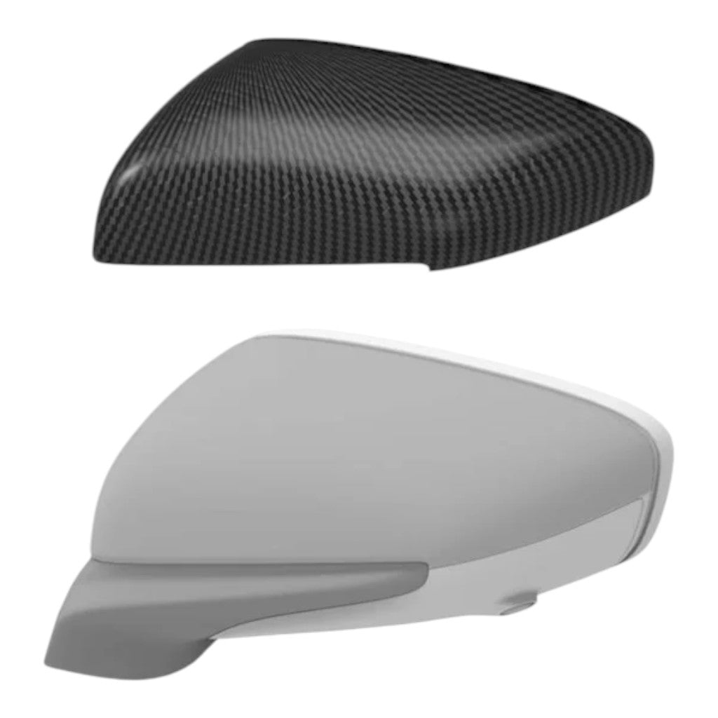 TECHART 09J.121.320.009 Side Mirror Trims for PORSCHE Taycan (9J1) Photo-0
