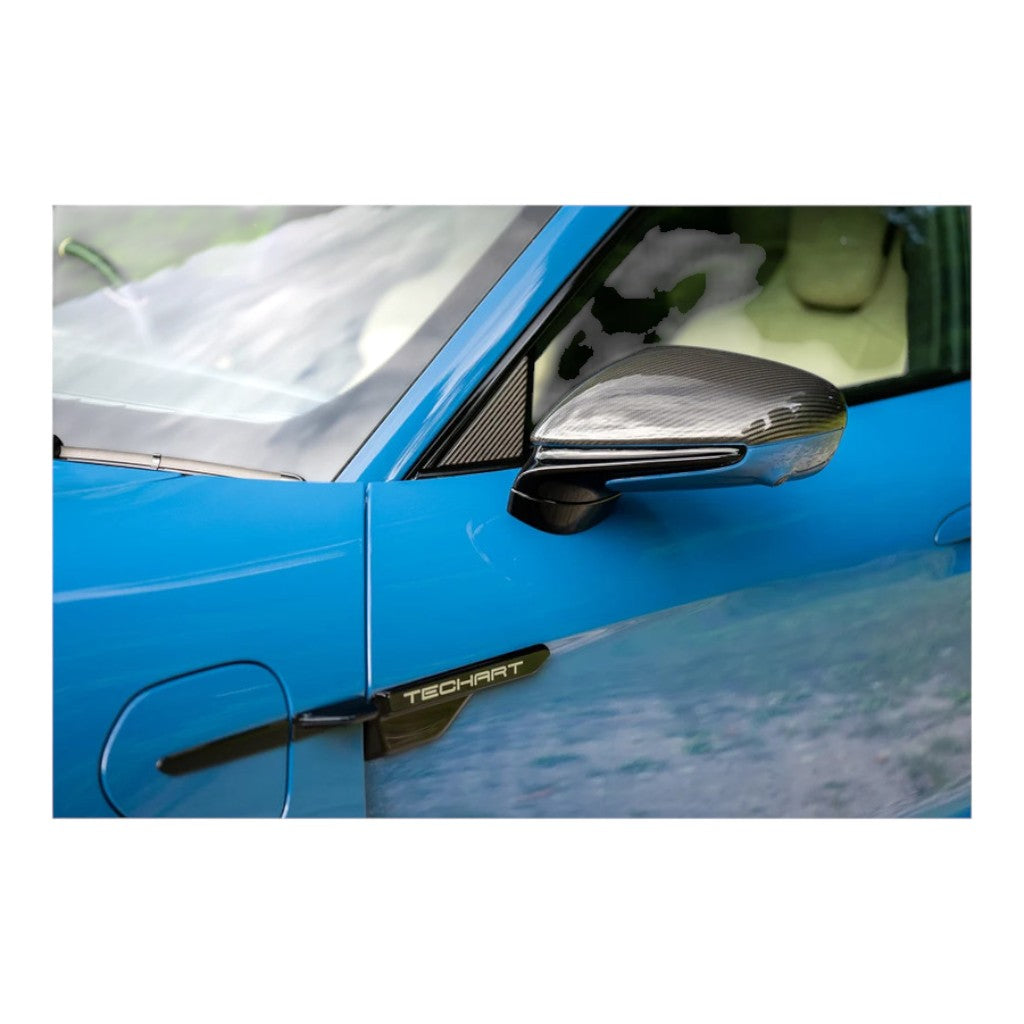 TECHART 09J.121.320.009 Side Mirror Trims for PORSCHE Taycan (9J1) Photo-2
