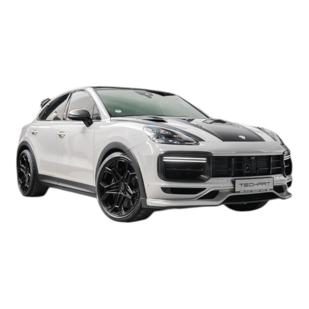 TECHART 09Y.121.185.009G Frame Air Intake Visible Carbon, Glossy for PORSCHE Cayenne Turbo GT (E3.1) Photo-5