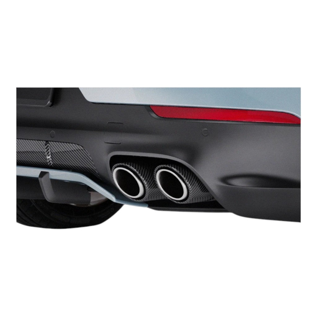 TECHART 09Y.310.800.009 Titanium Tail Pipe Kit with Carbon Trim for PORSCHE Cayenne (E3.1/E3.2) Photo-0