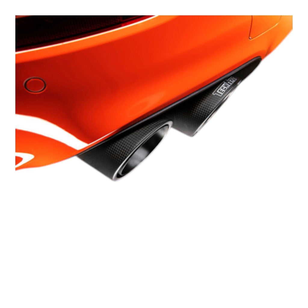 TECHART 09Y.310.800.009 Titanium Tail Pipe Kit with Carbon Trim for PORSCHE Cayenne (E3.1/E3.2) Photo-4