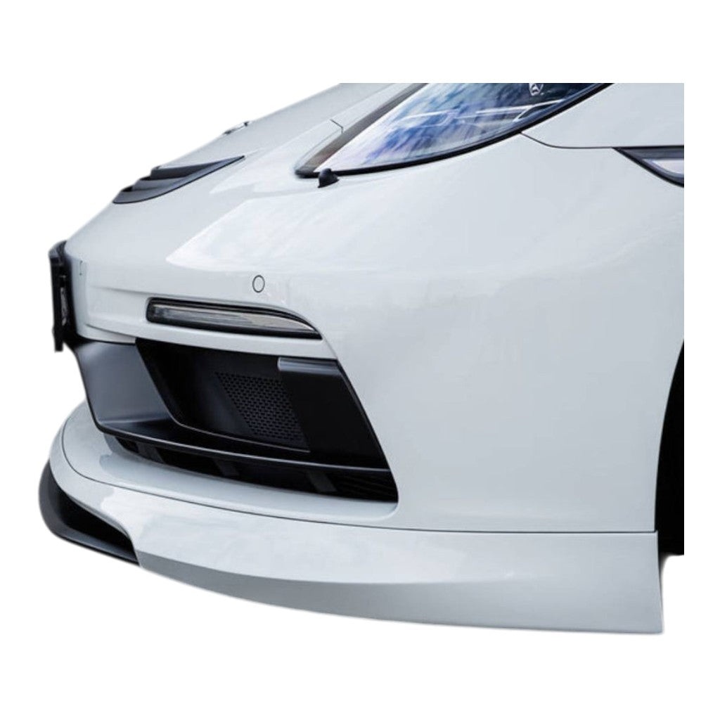 TECHART +82.121.100.110 Front Spoiler I SportDesign with Splitter V01, Carbon Matte for PORSCHE 718 Cayman/Boxster S/T/GTS/GTS 4.0 Photo-2