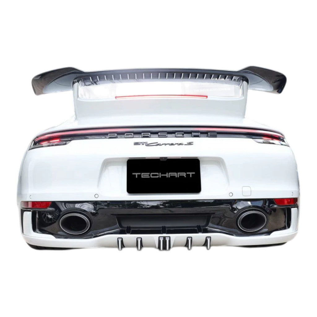 TECHART +92.100.500.103 V01: Diffuser Fins, Custom Color for PORSCHE 911 Carrera 4/T/S/4S/GTS/4 GTS (992.1) Photo-8