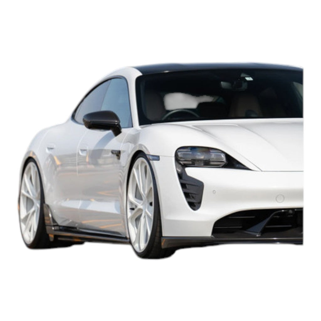 TECHART +9J.121.170.002 V01: Air Curtain, Visible Carbon Glossy for PORSCHE Taycan 4S/Turbo/Turbo S/CrossTurismo/SportTurismo (9J1.1) Photo-7