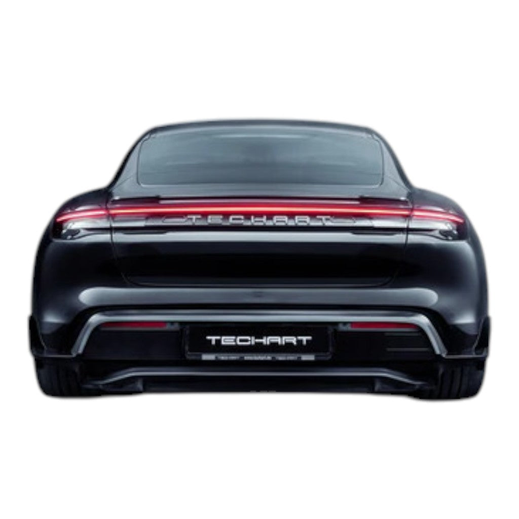 TECHART +9J.121.800.002 V01: Rear Spoiler I in Visible Carbon, Glossy for PORSCHE Taycan 4S/GTS/Turbo/Turbo S (9J1) Photo-11