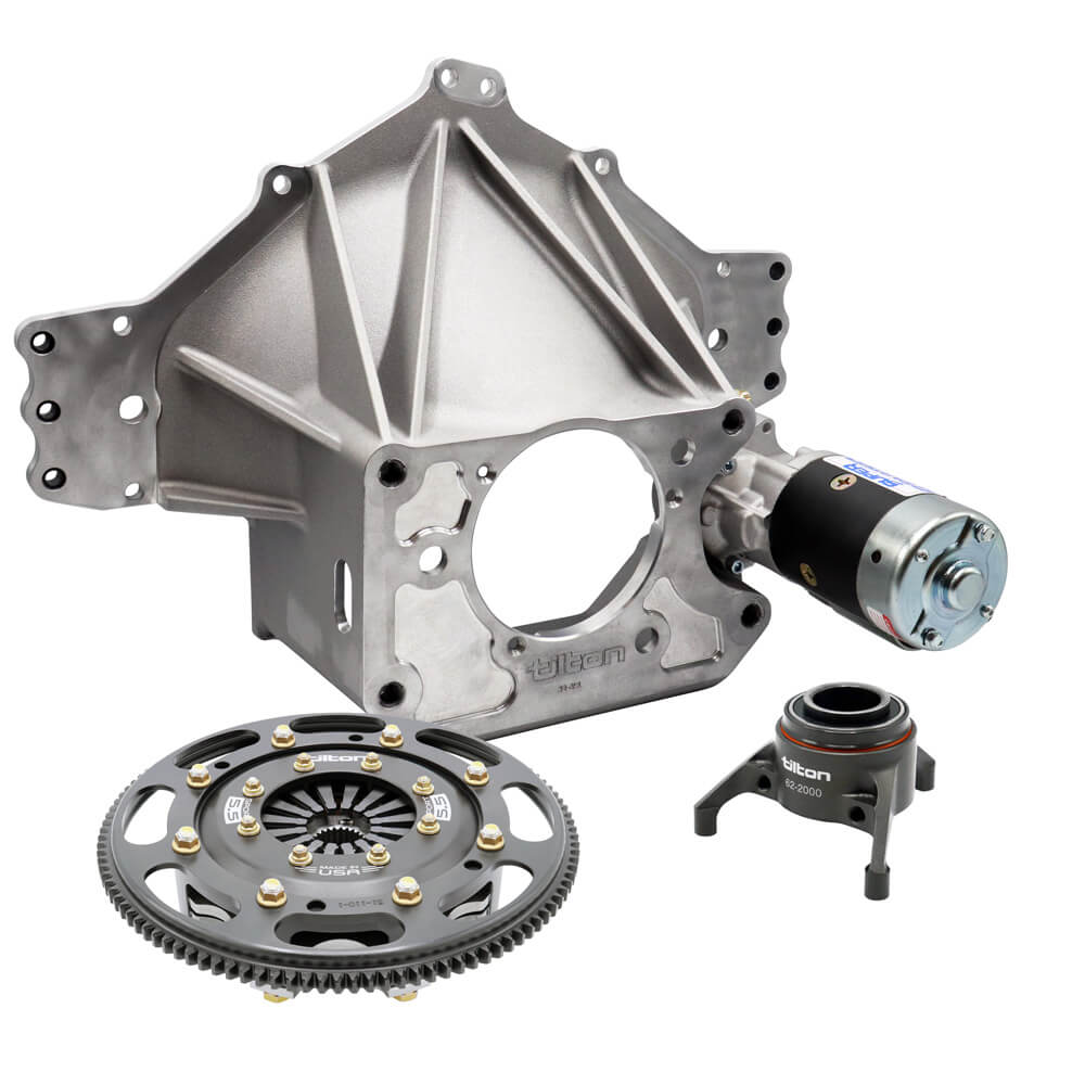 TILTON 52-53130-58 Bellhousing kit for CHEVY LS, 110T, 5.5" MET, 3 Disc, 29 SP Photo-0