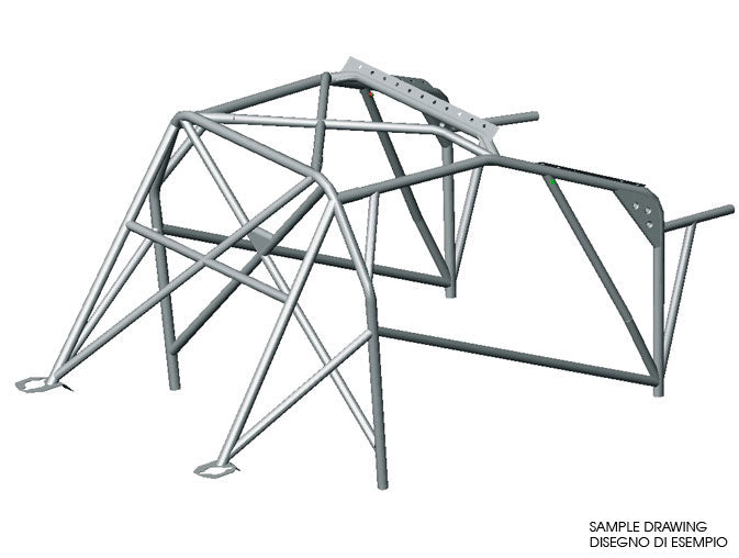 OMP AB0-0106-231A Roll Cage for SUBARU Impreza 2.0 4WD 2000- Photo-0