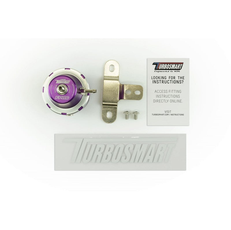 TURBOSMART TS-0404-1023 Fuel Pressure Regulator -6AN Purple Photo-5