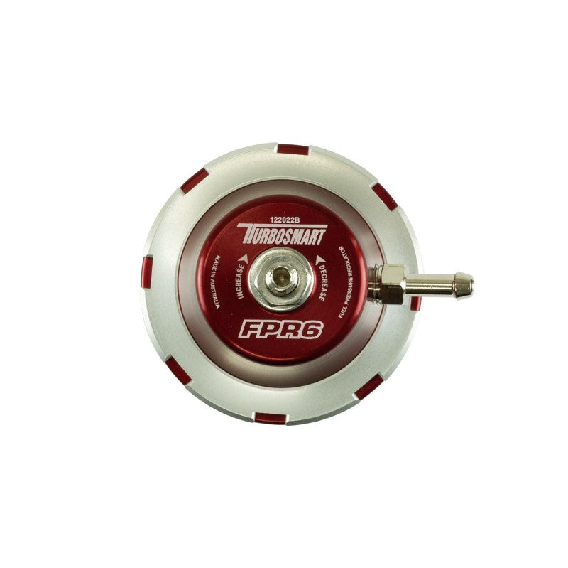 TURBOSMART TS-0404-1024 Fuel Pressure Regulator -6AN Red Photo-3