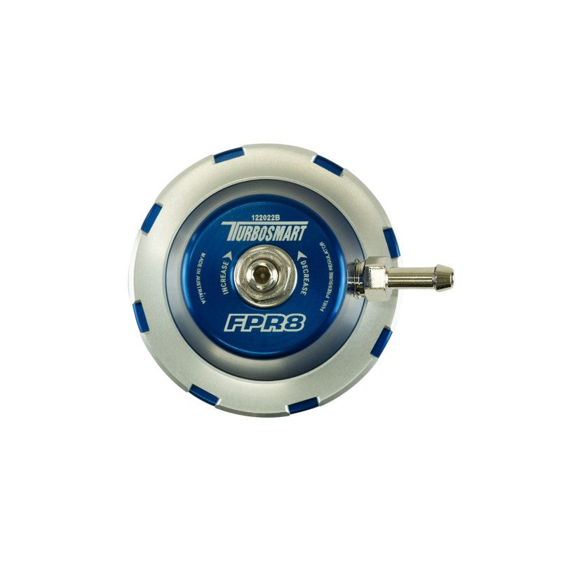 TURBOSMART TS-0404-1031 Fuel Pressure Regulator -8AN Blue Photo-3
