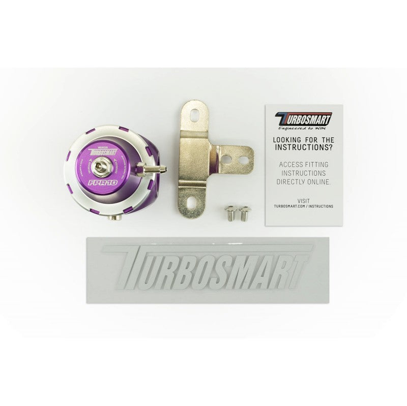 TURBOSMART TS-0404-1043 Fuel Pressure Regulator -10AN Purple Photo-5