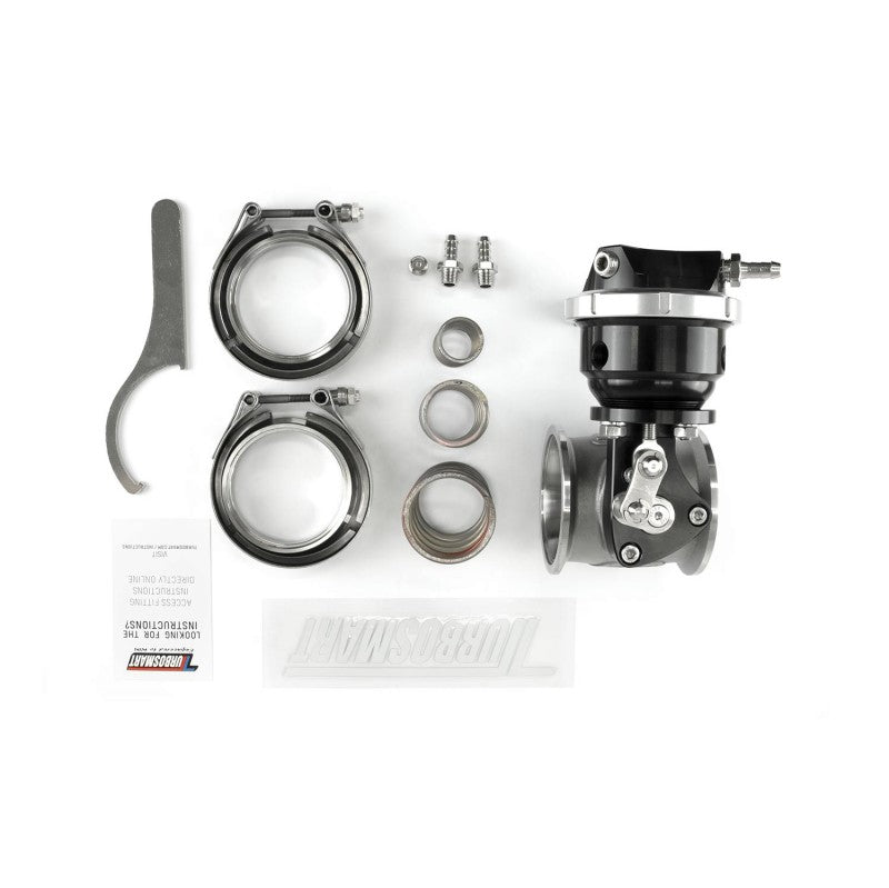 TURBOSMART TS-0565-1762 External Wastegate PSG50 Pneumatic Straight Gate 6psi Black Photo-5