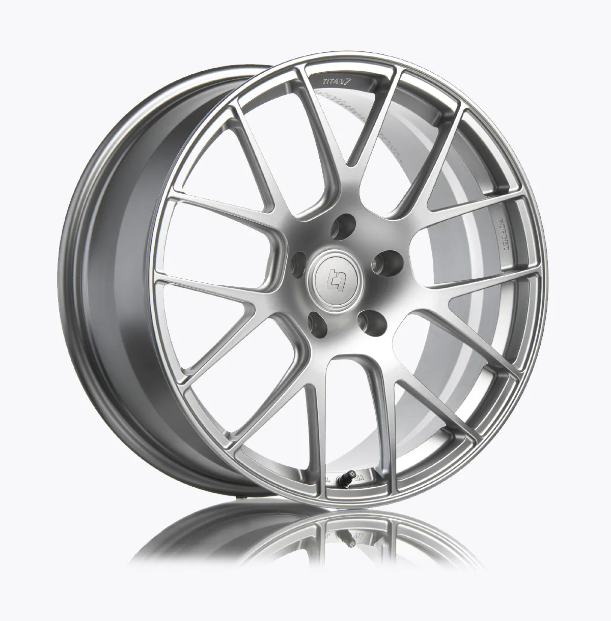 TITAN 7 TS701895022512072IS Wheel forged T-S7 BMW E46 M3 18x9,5 Off 22 5x120 72,56 Iridium Silver Photo-0