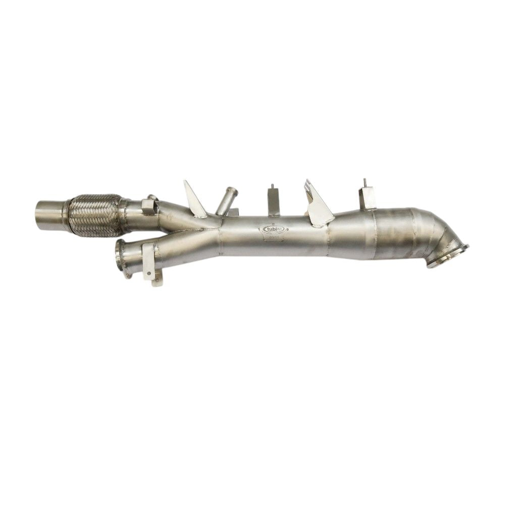 TUBI STYLE TSPOGTS9922.003.AV Downpipe Exhaust Muffer without XPF for PORSCHE 911 GTS (992.2) Photo-0