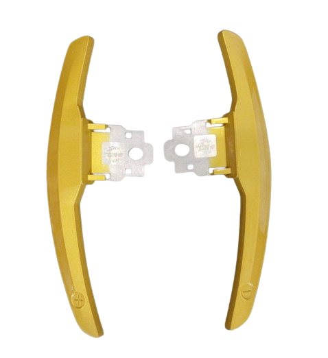 AUTOTECKNIC BM-0164-AY Competition Steering Shift Levers (Paddles) -BMW F80 M3 | F82 M4 | F10 M5 | F06 / F12 / F13 M6 - Austin Yellow Photo-0