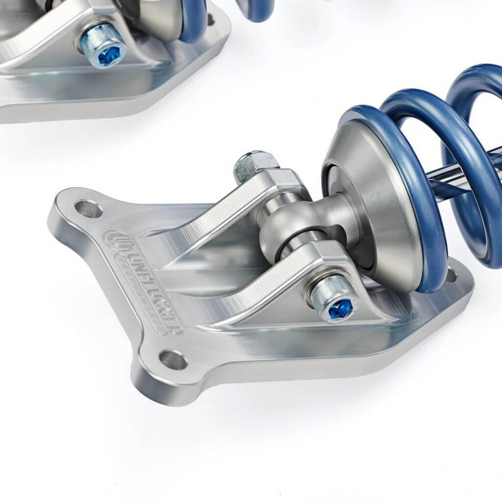 UNPLUGGED PERFORMANCE UP-MS2-361-1.1 Coilovers Pikes Peak Spec UP x Ohlins TTX (4-Way) for TESLA Model S Plaid 2021- Photo-2