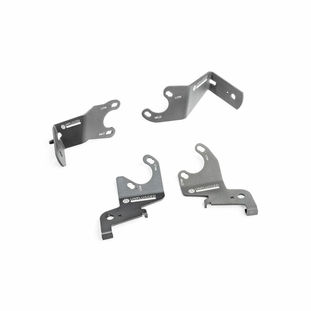 UNPLUGGED PERFORMANCE UP-MX2-218-1.1 Sports Dynamic Air Suspension Upgrade Kit for TESLA Model X 2021 Photo-0