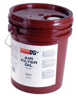 K&N 99-0555 Air Filter Oil - 5 galFilter OIL; 5 GALLON PAIL Photo-0