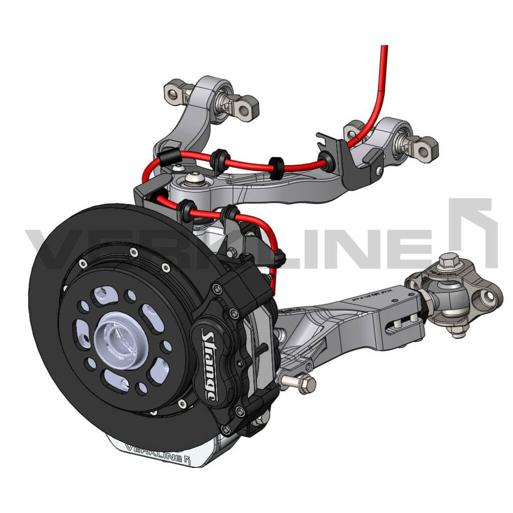 VERKLINE BKA-580 Carbon Brake Kit for 15 Inch Wheels for AUDI R8 / LAMBORGHINI Huracan Photo-5